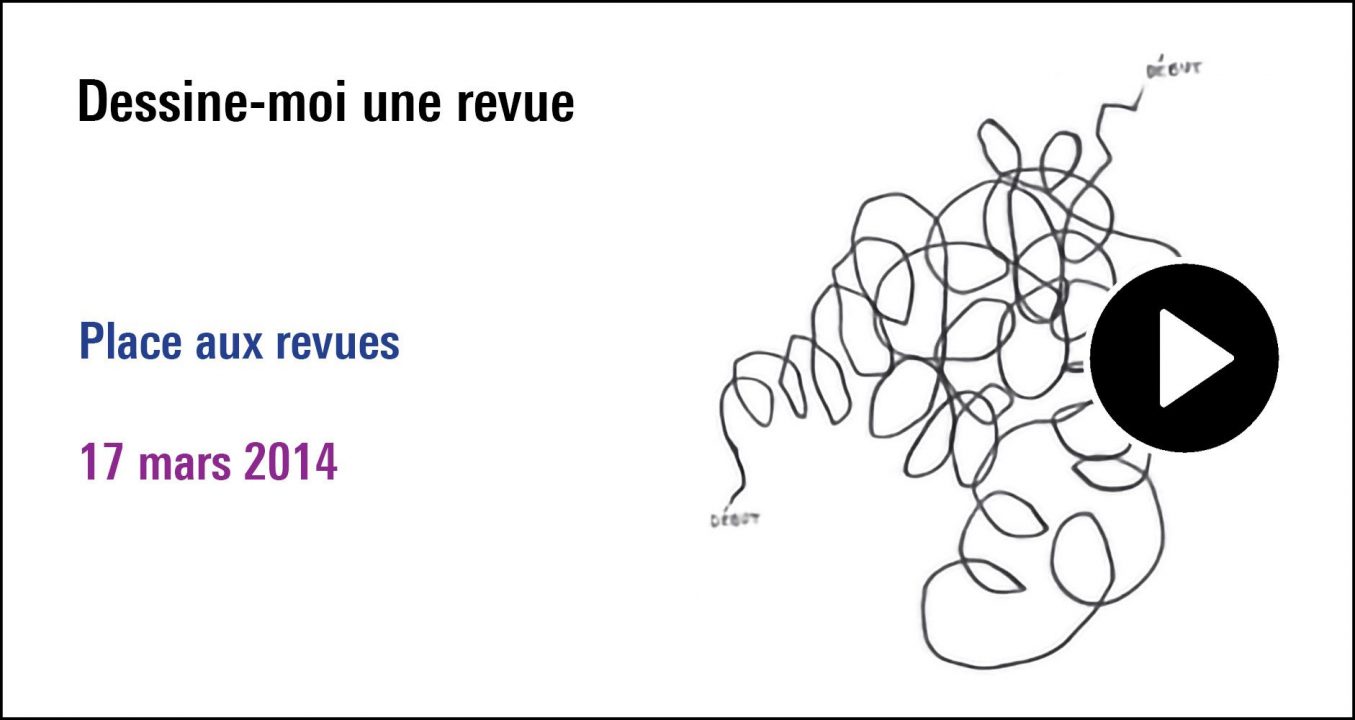 visuel de la séance Dessine-moi une revue, à (re) découvrir sur le Replay.