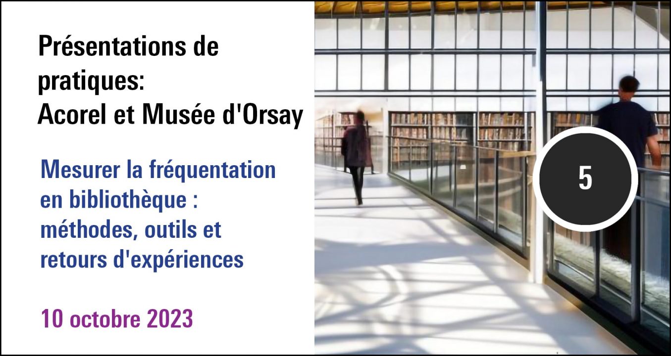 Visuel de la séance Présentations de pratiques : Acorel et Musée d'Orsay (10 octobre 2023)
