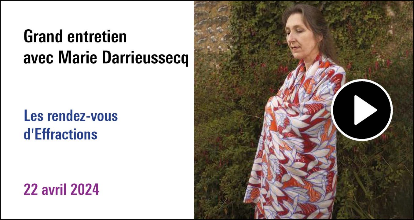 Visuel de la séance Grand entretien avec Marie Darrieussecq (22 avril 2024)