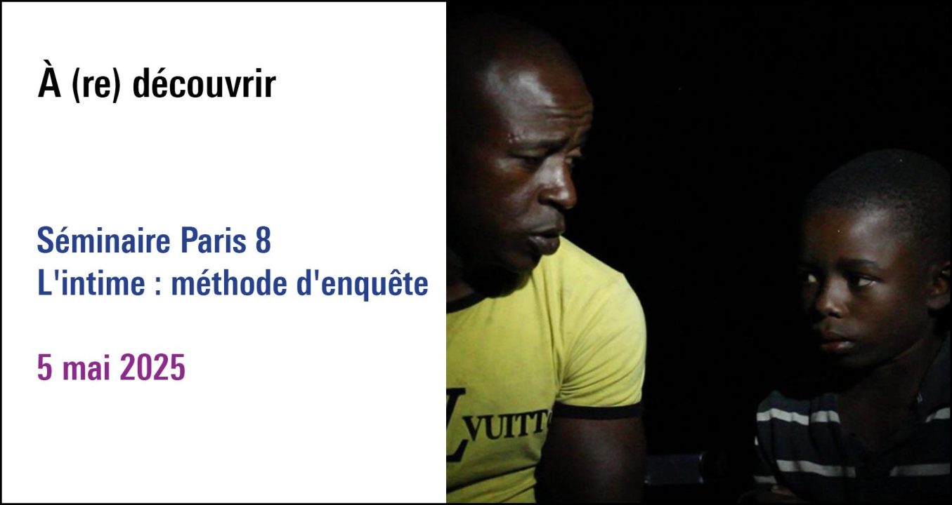 Visuel du cycle L'intime : méthode d'enquête
