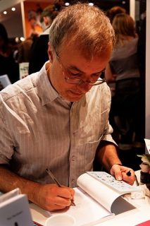 Emmanuel Guibert en dédicace au Salon du livre de Montreuil en 2012